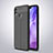 Custodia Silicone Morbida In Pelle Q01 per Huawei Honor View 10 Lite Nero