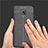 Custodia Silicone Morbida In Pelle Q01 per Samsung Galaxy J3 Star Nero