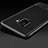 Custodia Silicone Morbida In Pelle Q01 per Samsung Galaxy J6 (2018) J600F Nero
