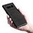 Custodia Silicone Morbida In Pelle Q01 per Samsung Galaxy Note 8 Nero
