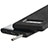 Custodia Silicone Morbida In Pelle Q01 per Samsung Galaxy Note 8 Nero