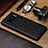 Custodia Silicone Morbida In Pelle R02 per Samsung Galaxy Note 8 Nero