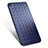 Custodia Silicone Morbida In Pelle W02 per Apple iPhone 6 Plus Blu