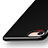 Custodia Silicone Morbida Lucido per Apple iPhone 7 Nero