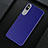 Custodia Silicone Morbida Lucido per Apple iPhone Xs Blu