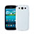 Custodia Silicone Morbida Lucido per Samsung Galaxy S3 4G i9305 Bianco