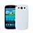 Custodia Silicone Morbida Lucido per Samsung Galaxy S3 i9300 Bianco