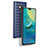 Custodia Silicone Morbida Spigato B02 per Huawei Mate 20 Pro Blu