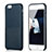 Custodia Silicone Morbida Spigato B05 per Apple iPhone 6S Blu