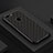 Custodia Silicone Morbida Spigato per Apple iPhone 7 Plus Nero