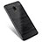 Custodia Silicone Morbida Spigato per Samsung Galaxy C8 C710F Nero