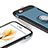 Custodia Silicone Opaca con Anello Supporto per Apple iPhone 6S Blu