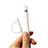Custodia Silicone Protettivo Cappuccio Cavo Holder Anti-perso per Apple Pencil Bianco