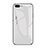 Custodia Silicone Specchio Laterale Cover A01 per Apple iPhone 7 Plus Bianco