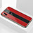 Custodia Silicone Specchio Laterale Cover A01 per Xiaomi Mi 8 Rosso