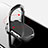 Custodia Silicone Specchio Laterale Cover con Anello Supporto per Huawei P30 Pro