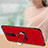 Custodia Silicone Specchio Laterale Cover con Magnetico Anello Supporto per Xiaomi Poco X2