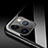 Custodia Silicone Specchio Laterale Cover con Magnetico Anello Supporto T01 per Apple iPhone 11 Pro