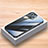 Custodia Silicone Specchio Laterale Cover JL1 per Apple iPhone 13 Pro Max Nero