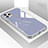 Custodia Silicone Specchio Laterale Cover M01 per Apple iPhone 11 Pro Max Blu