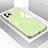 Custodia Silicone Specchio Laterale Cover M01 per Apple iPhone 11 Pro Verde