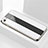 Custodia Silicone Specchio Laterale Cover M01 per Apple iPhone SE (2020) Bianco