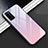 Custodia Silicone Specchio Laterale Cover M01 per Huawei Honor 30 Lite 5G Viola