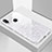 Custodia Silicone Specchio Laterale Cover M01 per Huawei Honor 8X Bianco