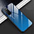 Custodia Silicone Specchio Laterale Cover M01 per Huawei Honor Play4 5G Blu