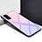 Custodia Silicone Specchio Laterale Cover M01 per Huawei Honor Play4 Pro 5G Viola
