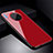 Custodia Silicone Specchio Laterale Cover M01 per Huawei Mate 30 5G Rosso