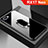 Custodia Silicone Specchio Laterale Cover M01 per Oppo RX17 Neo Nero
