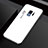 Custodia Silicone Specchio Laterale Cover M01 per Samsung Galaxy S9 Bianco