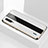Custodia Silicone Specchio Laterale Cover M01 per Xiaomi Mi A3 Bianco