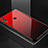 Custodia Silicone Specchio Laterale Cover M02 per Huawei Honor 8X Rosso