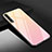 Custodia Silicone Specchio Laterale Cover M02 per Huawei P20 Pro Rosa