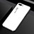 Custodia Silicone Specchio Laterale Cover M02 per Oppo A12e Bianco