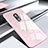 Custodia Silicone Specchio Laterale Cover M02 per Samsung Galaxy S9 Oro Rosa