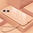 Custodia Silicone Specchio Laterale Cover M03 per Apple iPhone 14 Rosa