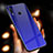 Custodia Silicone Specchio Laterale Cover M03 per Huawei Honor 10 Lite Blu