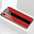 Custodia Silicone Specchio Laterale Cover M04 per Huawei Enjoy 9 Plus Rosso