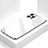 Custodia Silicone Specchio Laterale Cover M05 per Apple iPhone 13 Pro Max Bianco