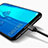 Custodia Silicone Specchio Laterale Cover M05 per Huawei Enjoy 9 Plus