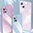 Custodia Silicone Specchio Laterale Cover M08 per Apple iPhone 13