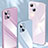Custodia Silicone Specchio Laterale Cover M08 per Apple iPhone 13 Mini