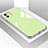 Custodia Silicone Specchio Laterale Cover per Apple iPhone 11 Verde
