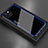 Custodia Silicone Specchio Laterale Cover per Apple iPhone 13 Mini Blu