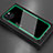 Custodia Silicone Specchio Laterale Cover per Apple iPhone 14 Plus Verde