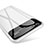 Custodia Silicone Specchio Laterale Cover per Apple iPhone 6S Bianco