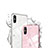 Custodia Silicone Specchio Laterale Cover per Apple iPhone X